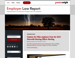 employerlawreport.com screenshot