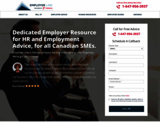 employerline.ca screenshot