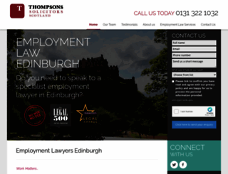 employment-law-edinburgh.co.uk screenshot