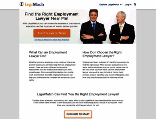 employment-law.legalmatch.com screenshot