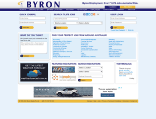 employment.byron.com.au screenshot