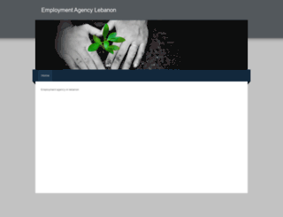 employmentagencylebanon.weebly.com screenshot