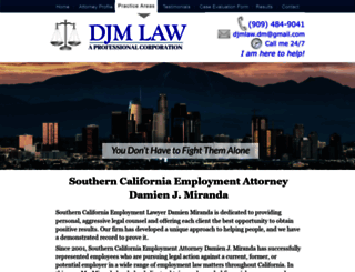 employmentattorney-southerncalifornia.com screenshot