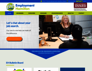 employmenthamilton.com screenshot