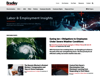 employmentlawinsights.com screenshot