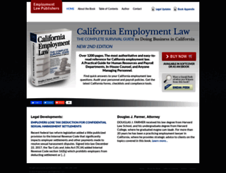 employmentlawpublishers.com screenshot