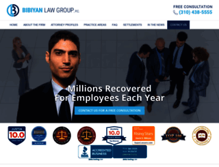 employmentlawyerla.com screenshot