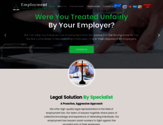 employmentlawyerlosangeles.biz screenshot