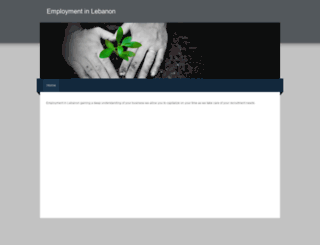 employmentlebanon.weebly.com screenshot