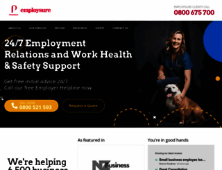 employsure.co.nz screenshot