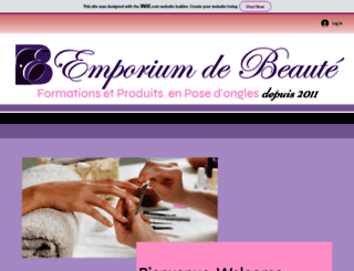 emporiumbeaute.com screenshot