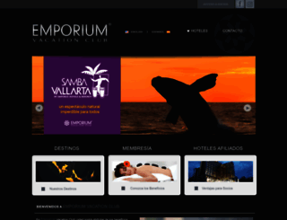 emporiumvacationclub.com screenshot
