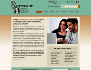 empoweredivf.com screenshot