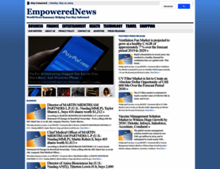 empowerednews.net screenshot