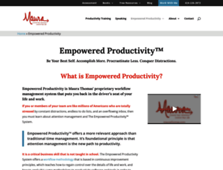empoweredproductivity.com screenshot
