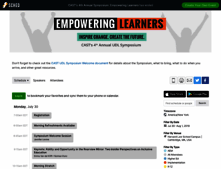 empoweringlearners.sched.com screenshot