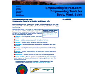 empoweringretreat.com screenshot