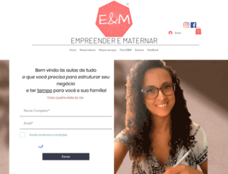 empreenderematernar.com screenshot