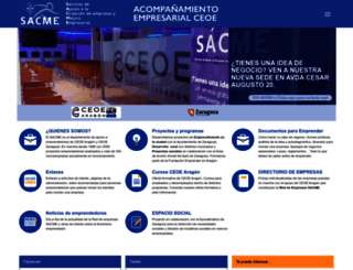 emprendedoreszaragoza.com screenshot