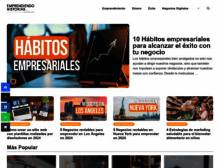 emprendiendohistorias.com screenshot