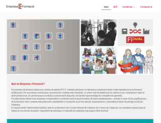 empresaiformacio.org screenshot