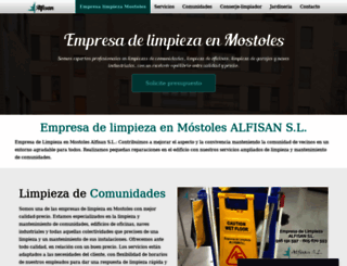 empresalimpiezamostoles.com screenshot