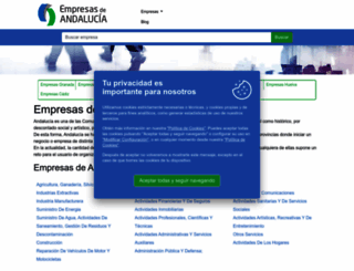 empresasandalucia.com screenshot
