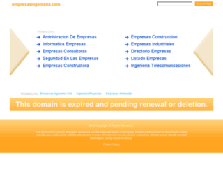 empresasingenieria.com screenshot