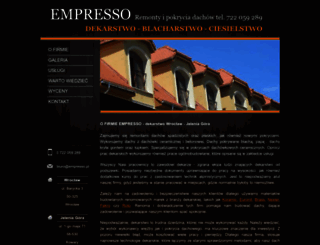 empresso.pl screenshot