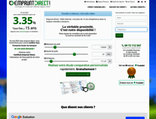 emprunt-direct.com screenshot
