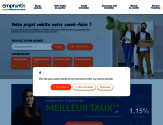 empruntis-agence.com screenshot