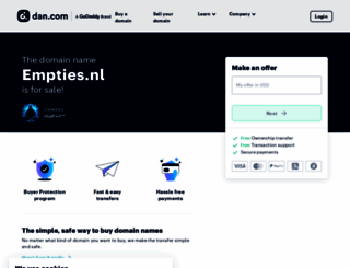 empties.nl screenshot