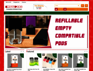 emptypods.com screenshot