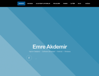 emreakdemir.com.tr screenshot