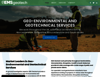 ems-geotech.co.uk screenshot