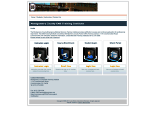 emstrainingcenter.org screenshot