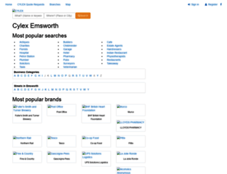 emsworth.cylex-uk.co.uk screenshot