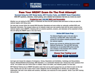 emt-national-training.com screenshot