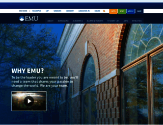 emu.edu screenshot