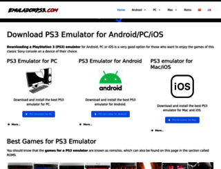 emuladorps3.com screenshot