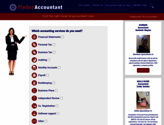 emulder.findanaccountant.co.za screenshot