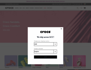 en-ae.crocsgulf.com screenshot
