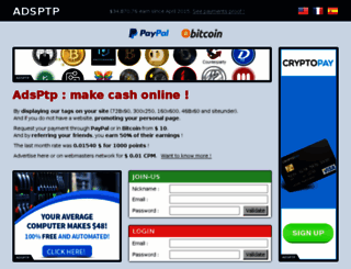 en.adsptp.com screenshot