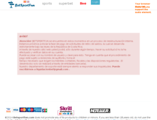en.betsportfun.com screenshot