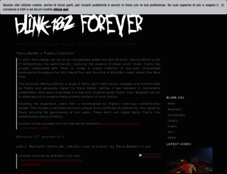 en.blink182forever.com screenshot