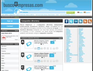 en.buscoempresas.com screenshot
