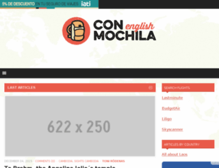 en.conmochila.com screenshot