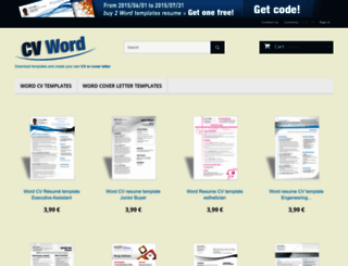 en.cv-word.com screenshot