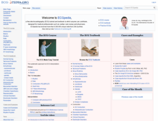 en.ecgpedia.org screenshot