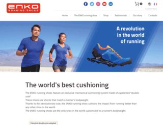 en.enko-running-shoes.com screenshot